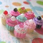 Super Tiny Beaded Cupcake Charm Bracelet - Create..
