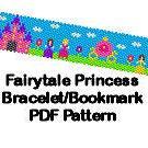 Fairy Tale Princess Peyote Or Brick Stitch Cuff..