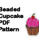 Beaded Cupcake Pattern Pdf Digital File Brick..